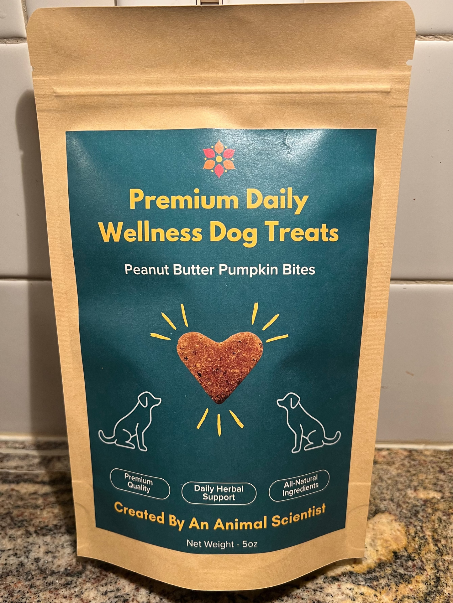 Premium Holistic Daily Wellness Dog Treat - 5oz