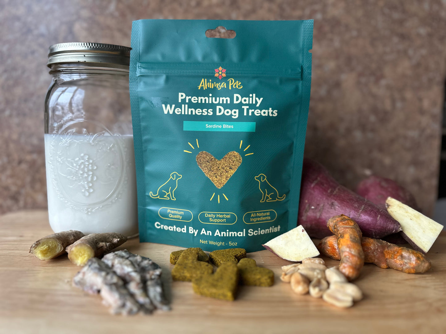 Premium Holistic Daily Wellness Dog Treat - 5oz
